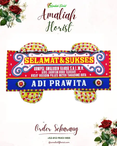 Papan Bunga Ucapan Selamat Kebondalem Kidul